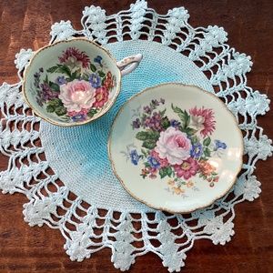 Rare Vintage Royal Stanford Celebrity Bone China Teacup & Saucer